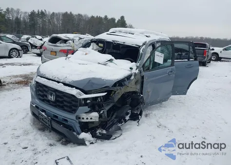 2024 Honda Passport Awd Ex-L from USA, damaged, VIN 5FNYF8H51RB020322